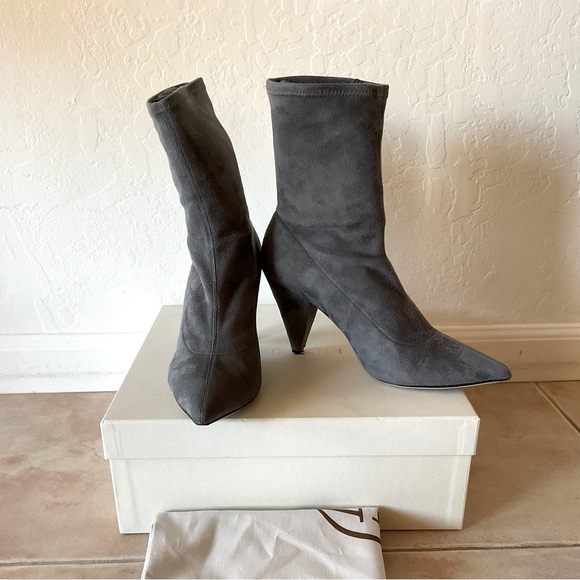 M. GEMI Suede Bootie - Picture 2 of 6